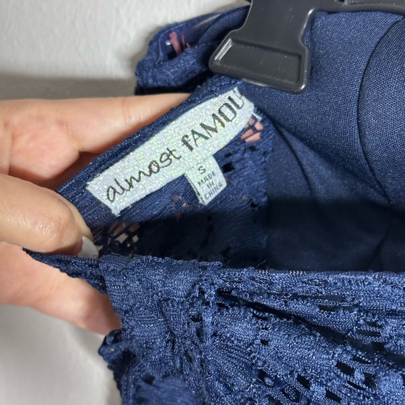 Almost famous Women Blue Strapless Dress size small - Picture 6 of 8